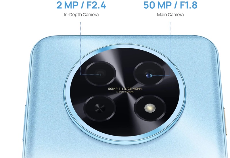 Дизайн Huawei Nova 14i