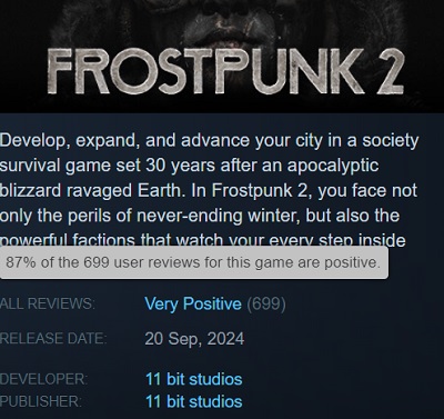 Frostpunk 2 strategy game Frostpunk 2 has been fully released - the highly praised game from 11 bit is available to everyone-2
