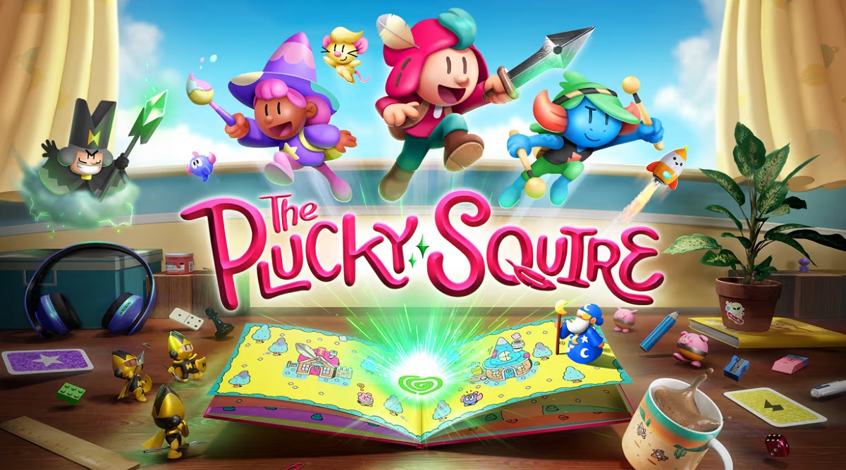 Between Two Worlds: the release trailer of the colourful adventure game The Plucky Squire is presented