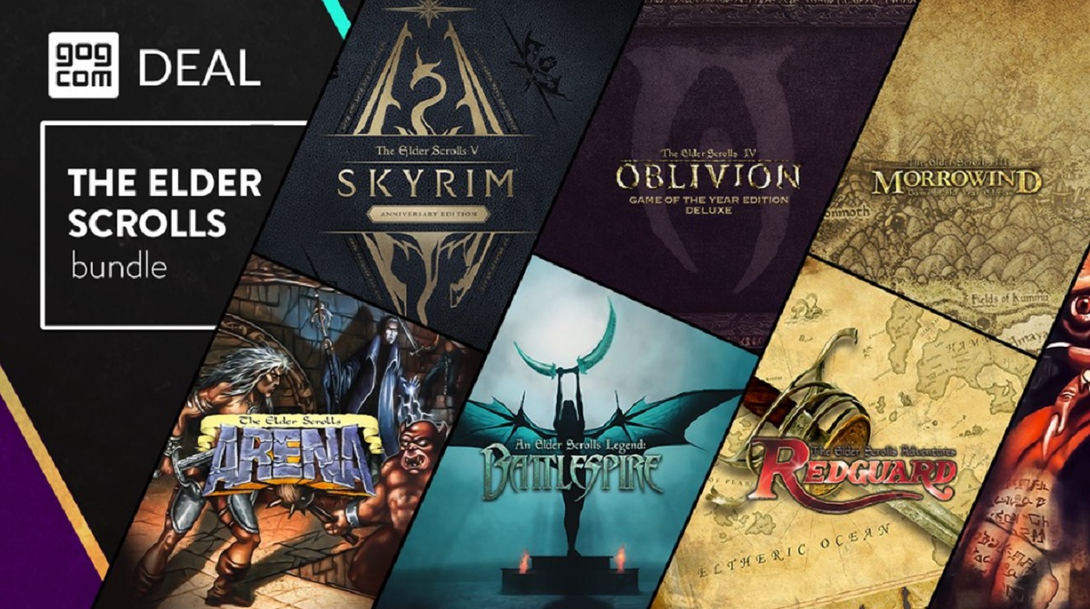 Skyrim kaufen! Der digitale Shop von GOG bietet einen großen Rabatt auf die Zusammenstellung aller Teile von The Elder Scrolls