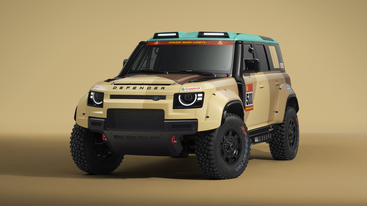 Зовнішній вигляд Land Rover Defender на ралі Дакар 2026