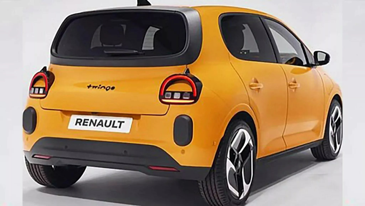 Fourth-generation Renault Twingo side view