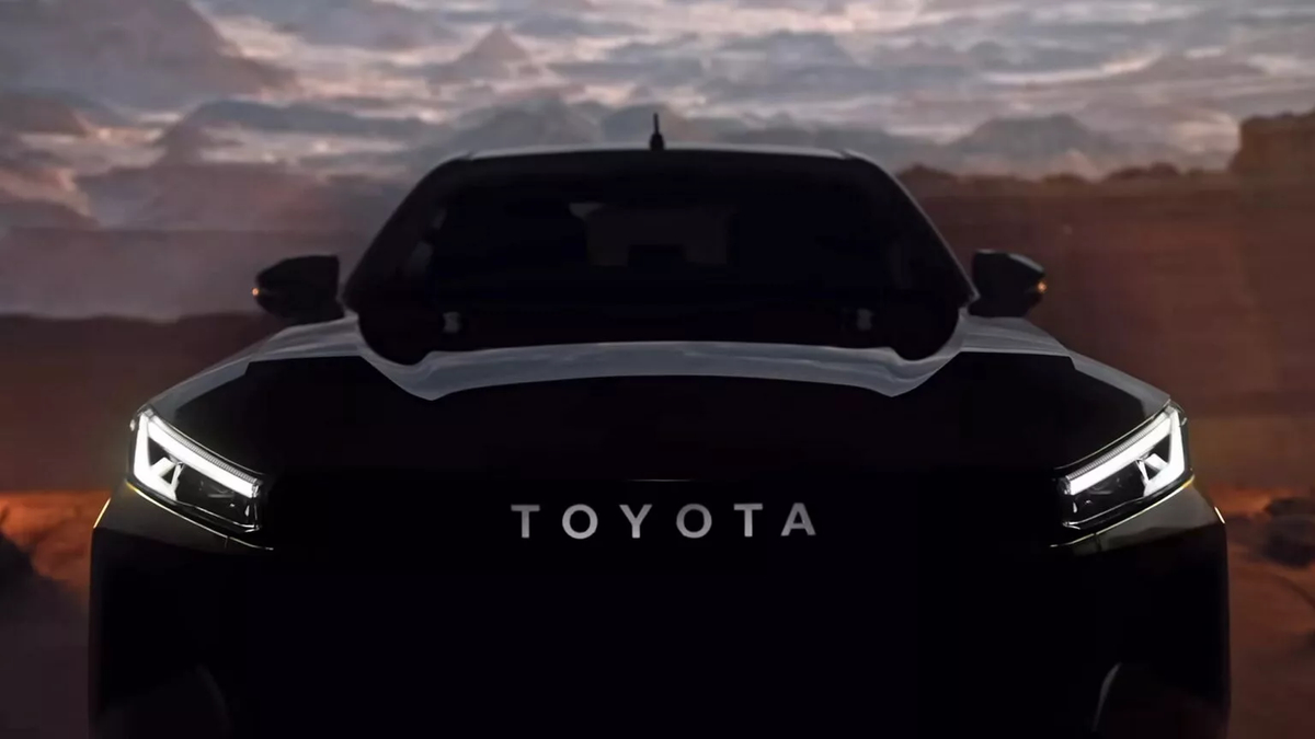 Тизер нового Toyota Hilux 2