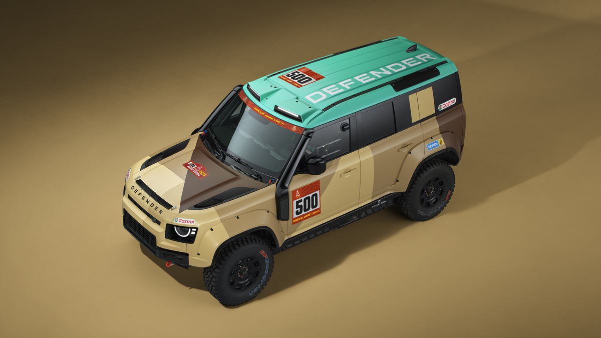 Технічні зміни в Land Rover Defender Dakar D7X-R