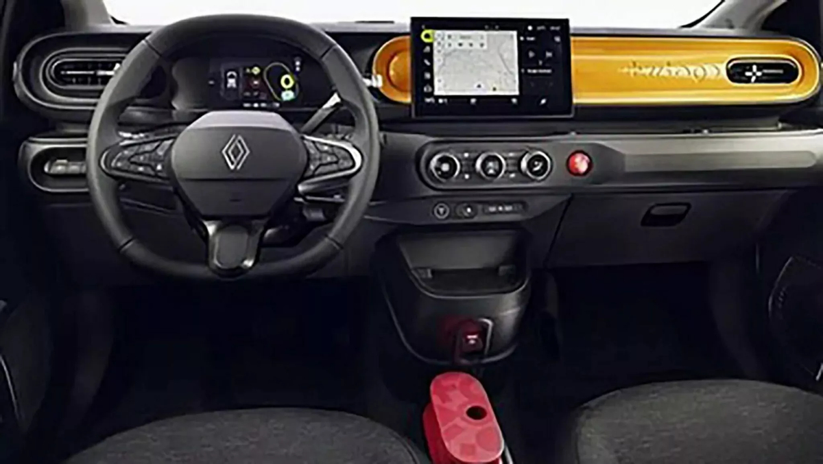 Fourth-generation Renault Twingo interior