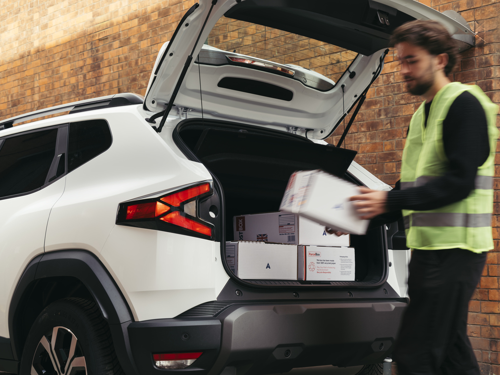 Dacia Duster Cargo seats - adjustments