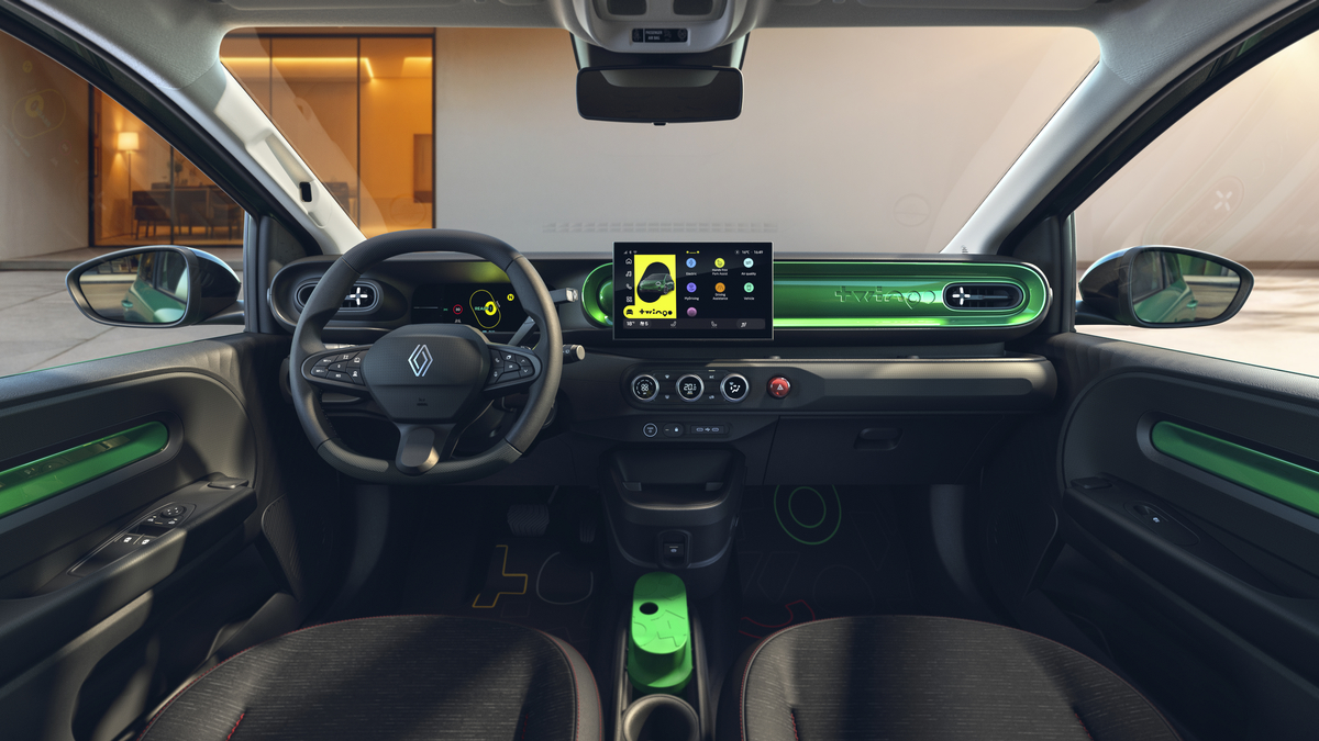Renault Twingo E-Tech - багажник
