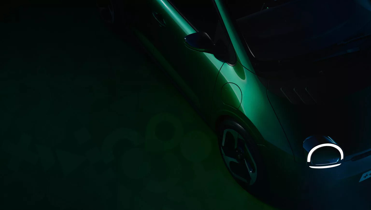 Rear view of Renault Twingo