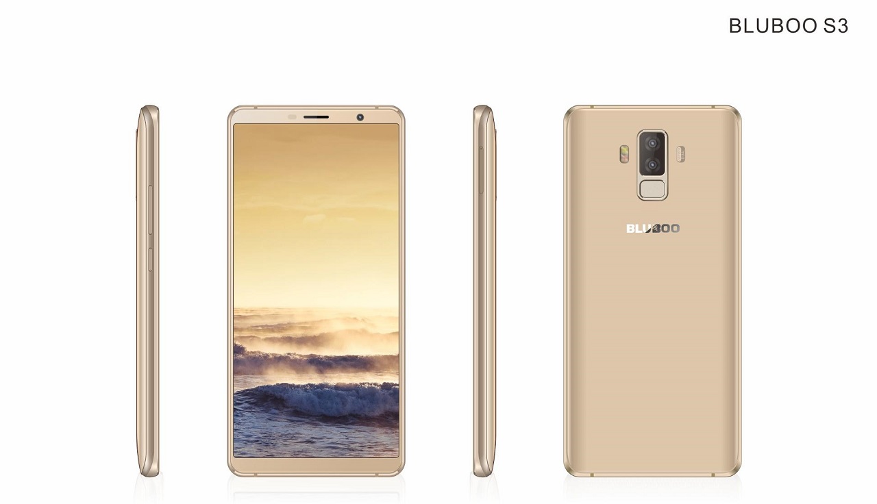 Samsung Galaxy S9 и батарея на 8300 мАч равно BLUBOO S3-2