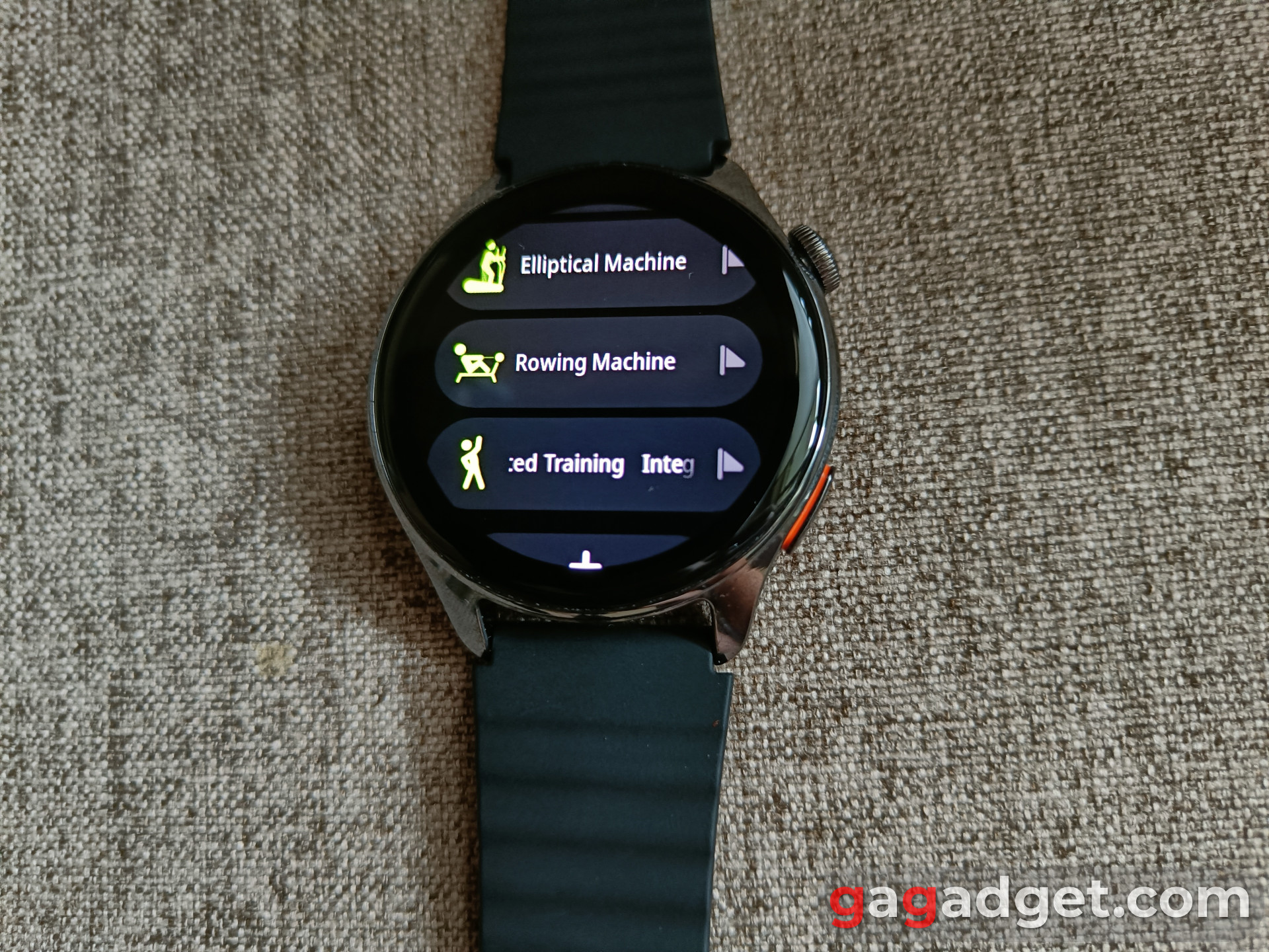 Ще один екран тренування в Haylou Watch 4s