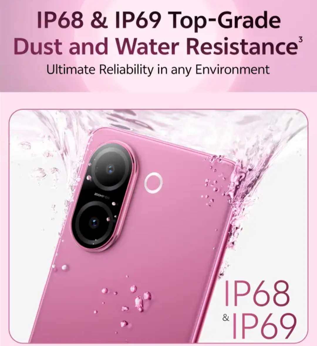 Смартфон Vivo V60e - фронтальна камера на 50 Мп