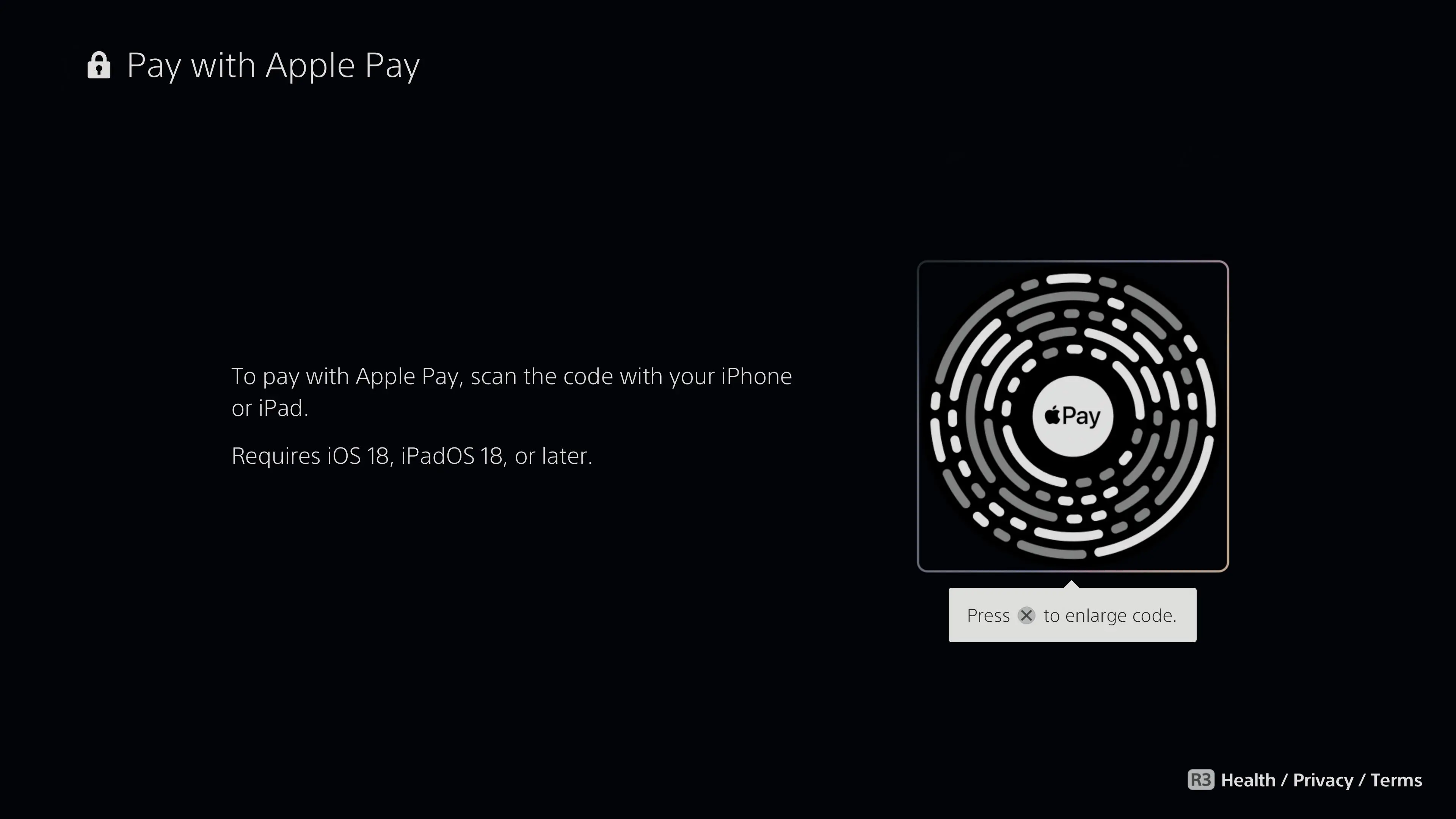 Apple Pay support on PlayStation 5. Illustration: 9to5Mac