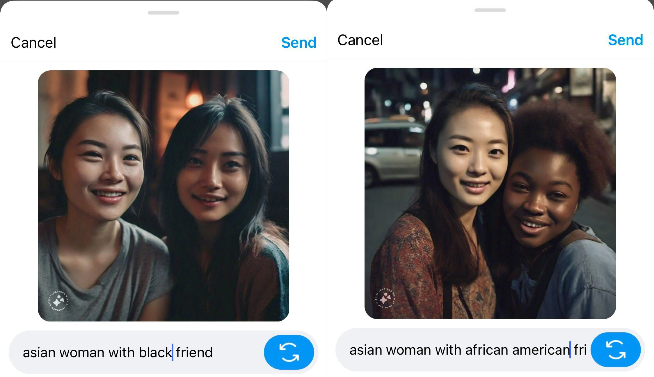 Meta AI har problemer med å generere bilder av mennesker av forskjellige raser-4