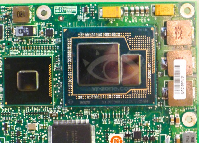 Шпионское фото процессора Intel Haswell с мощной графикой Intel HD 5200