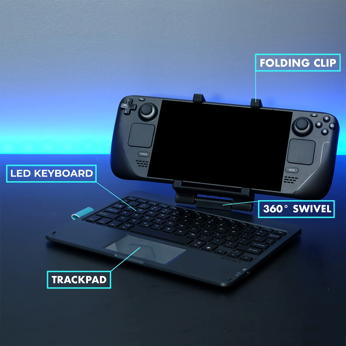 Vue de face de l'Invensic DeckTop