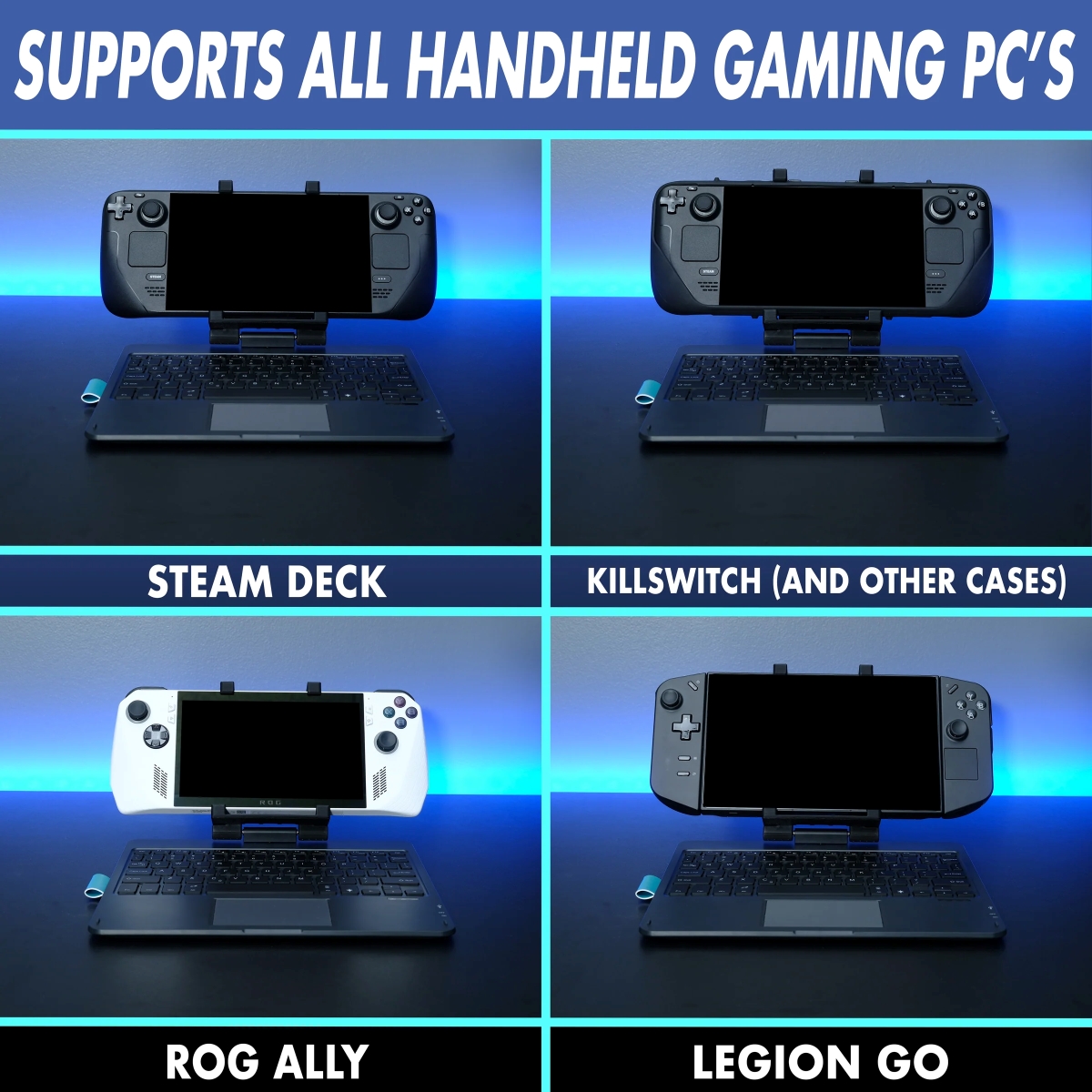 Vue de côté de l'Invensic DeckTop