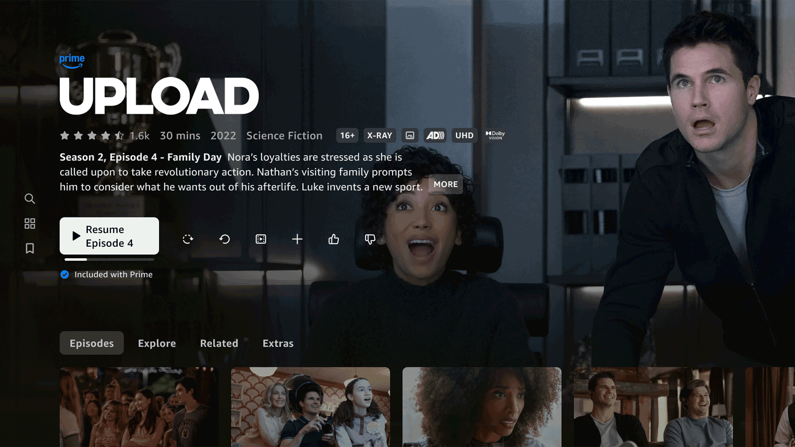 Pour ceux qui ont une mauvaise mémoire : Amazon Prime Video proposera une fonction X-Ray Recaps qui rappellera toutes les nuances des épisodes ou des saisons précédents.-2