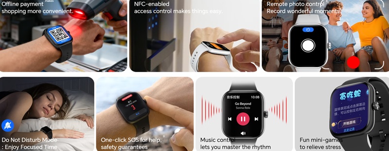 Close-up of Honor Watch X5 smartwatch