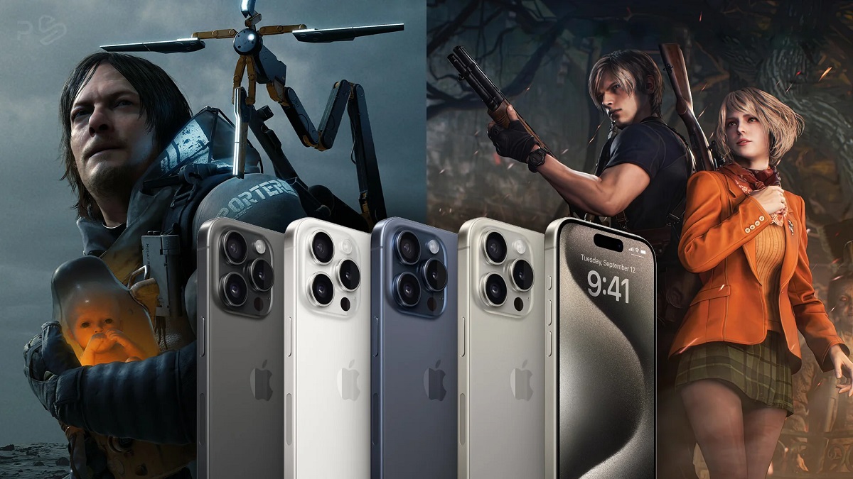 A new era of mobile gaming: iPhone 15 Pro and iPhone 15 Pro Max will be able to run native versions of Death Stranding, Resident Evil Village, Resident Evil 4 remake and Assassin's Creed Mirage, identical to the console versions
