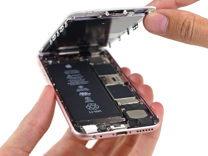 iFixit вскрыли iPhone 6s и сравнили с предыдущей моделью-4