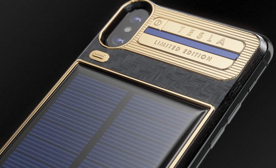 Caviar выпустила iPhone X с солнечной батареей и ценой от $4500-2