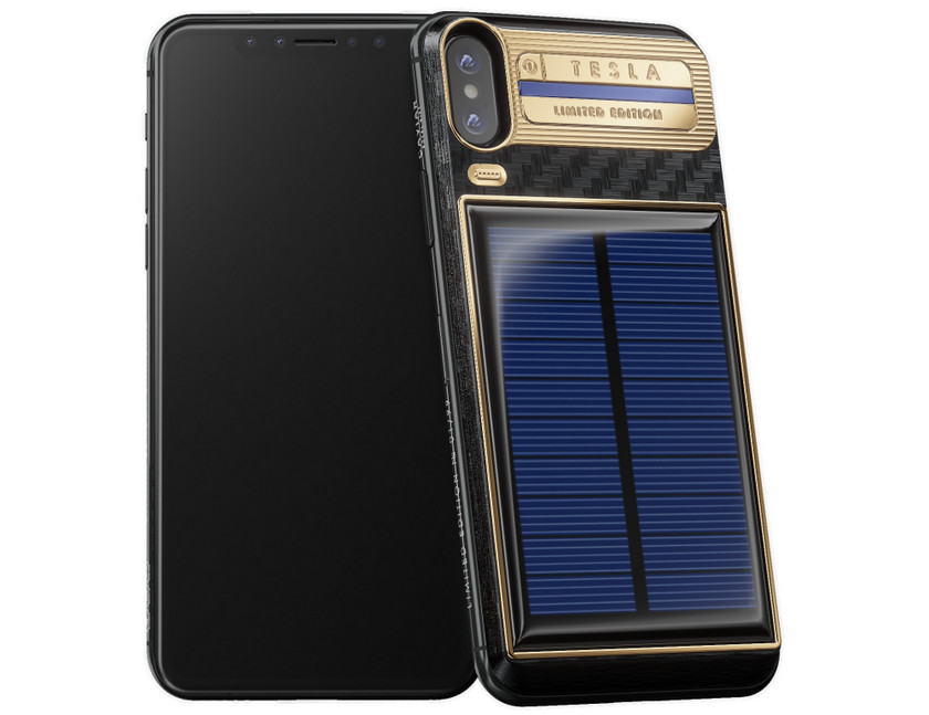 Caviar выпустила iPhone X с солнечной батареей и ценой от $4500