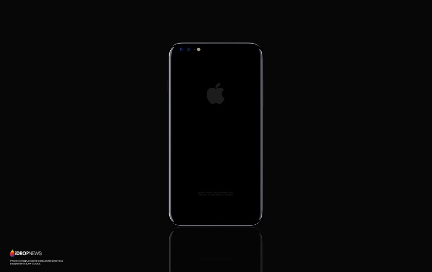 В Сети появился концепт безрамочного iPhone 8
