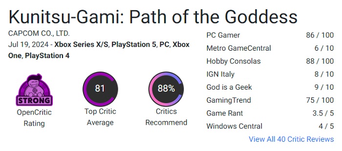 Capcom's experiment is a success! Critics praised Kunitsu-Gami: Path of the Goddess, an unusual action strategy game.-2