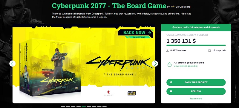 På bare noen få timer samlet spillere inn nesten 1,5 millioner dollar til desktopversjonen av Cyberpunk 2077: utviklerne presenterte en detaljert trailer av spillet-2