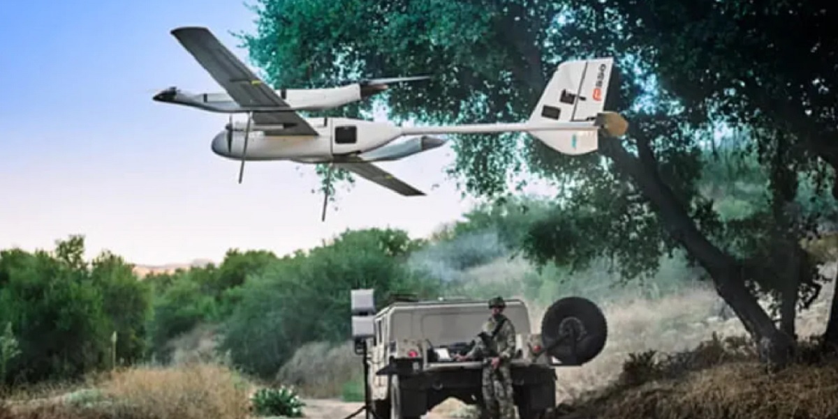 "Ready for any mission, any time": AeroVironment has unveiled its new P550 reconnaissance drone with vertical take-off and landing capability