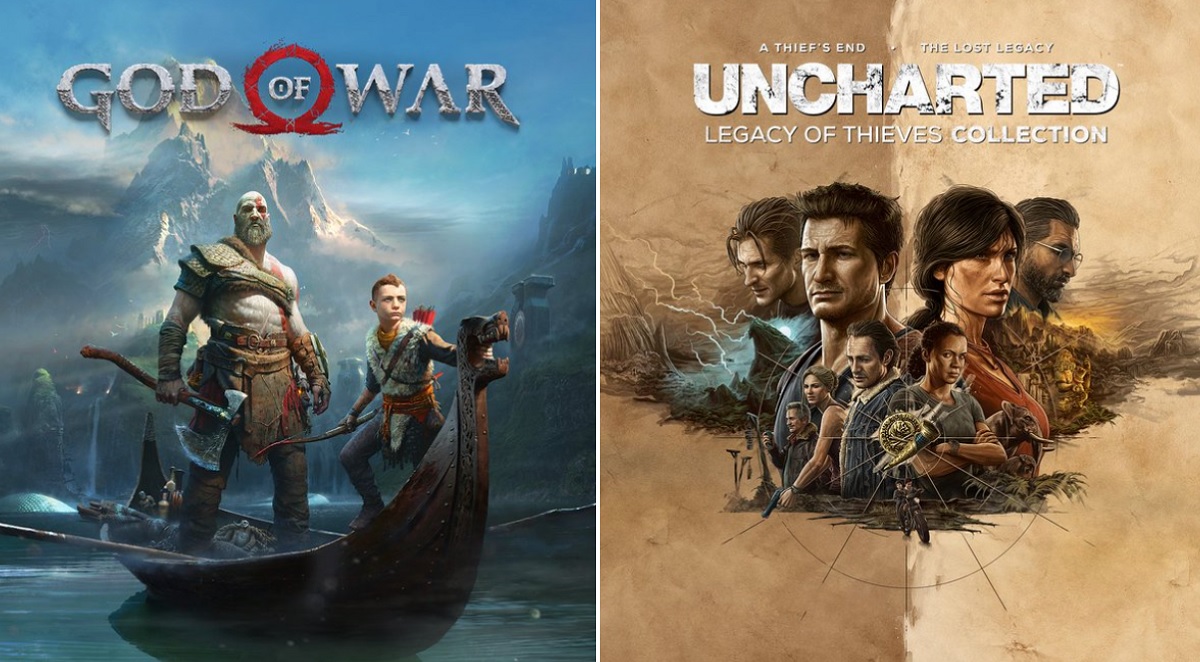 Ytterligere to Sony-spill blir tilgjengelige i GOG-butikken, God of War (2018) og Uncharted: Legacy of Thieves Collection
