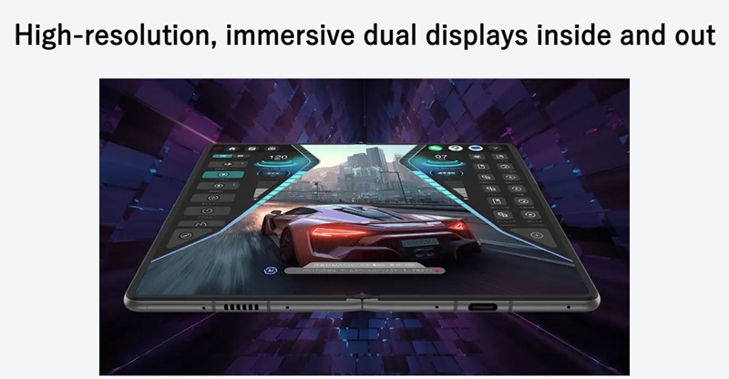 Main camera module of Nubia Fold