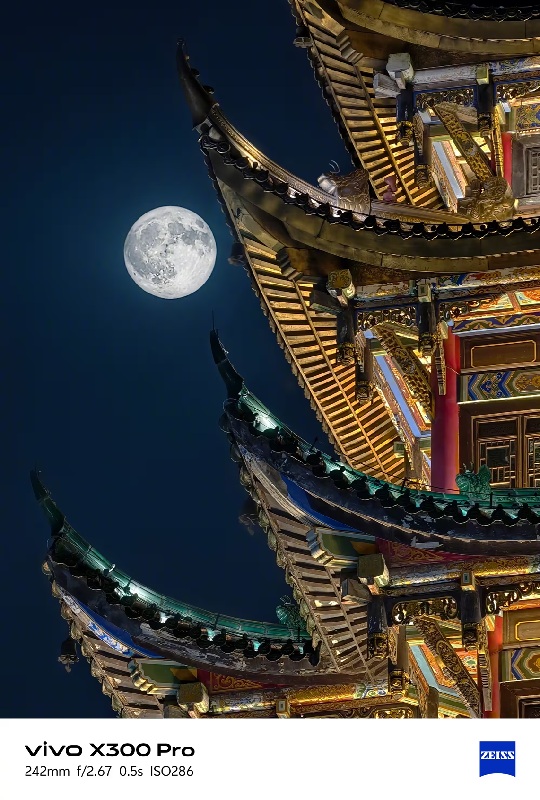 Color reproduction of Vivo X300 Pro in low light conditions