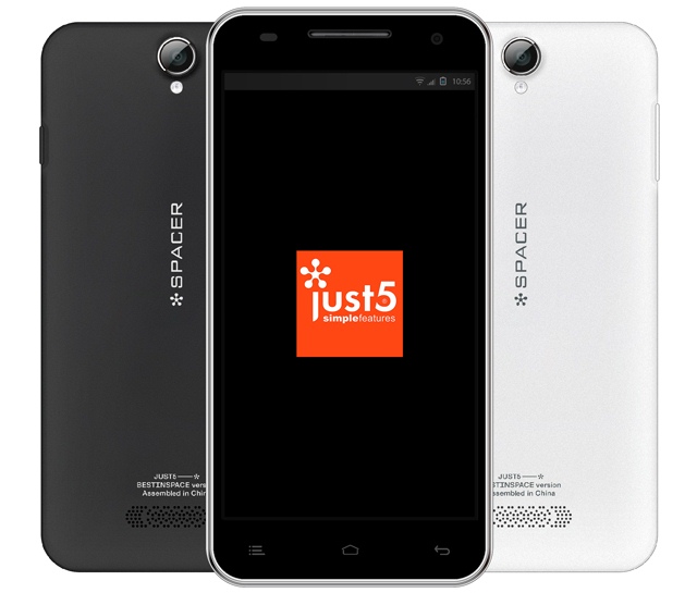 Just5 Spacer - первый Android-смартфон производителя простых телефонов с большими кнопкамим