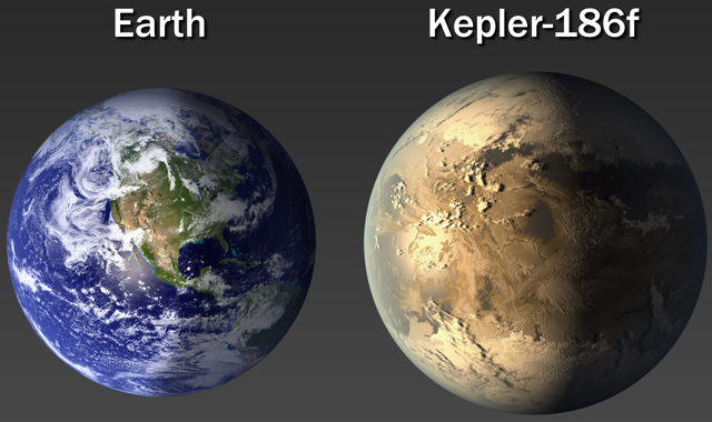 NASA обнаружила потенциально обитаемую планету Kepler-186f-2