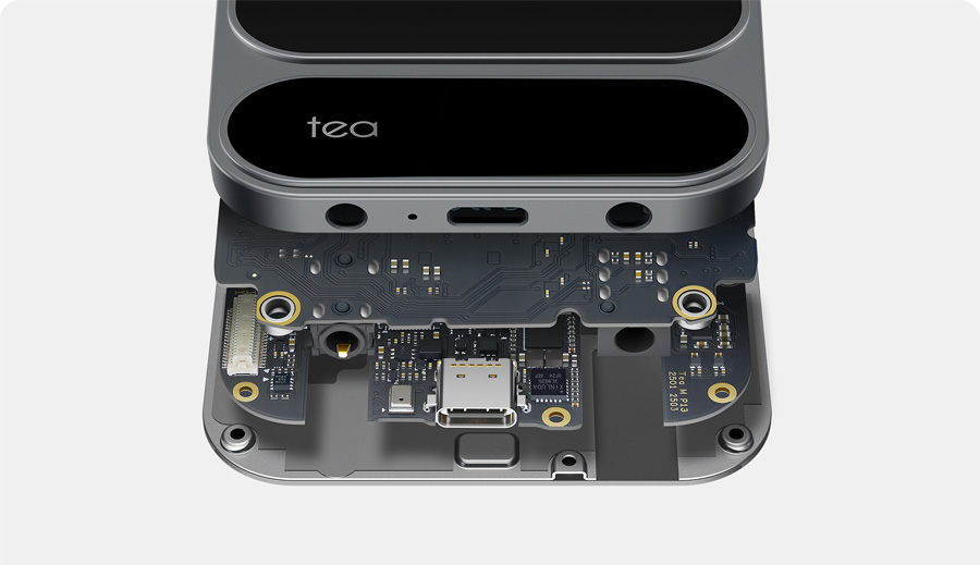 Khadas Tea Pro - view from behind