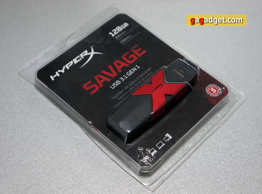 Быстрые и ёмкие флешки HyperX Savage USB 3.1 в Украине