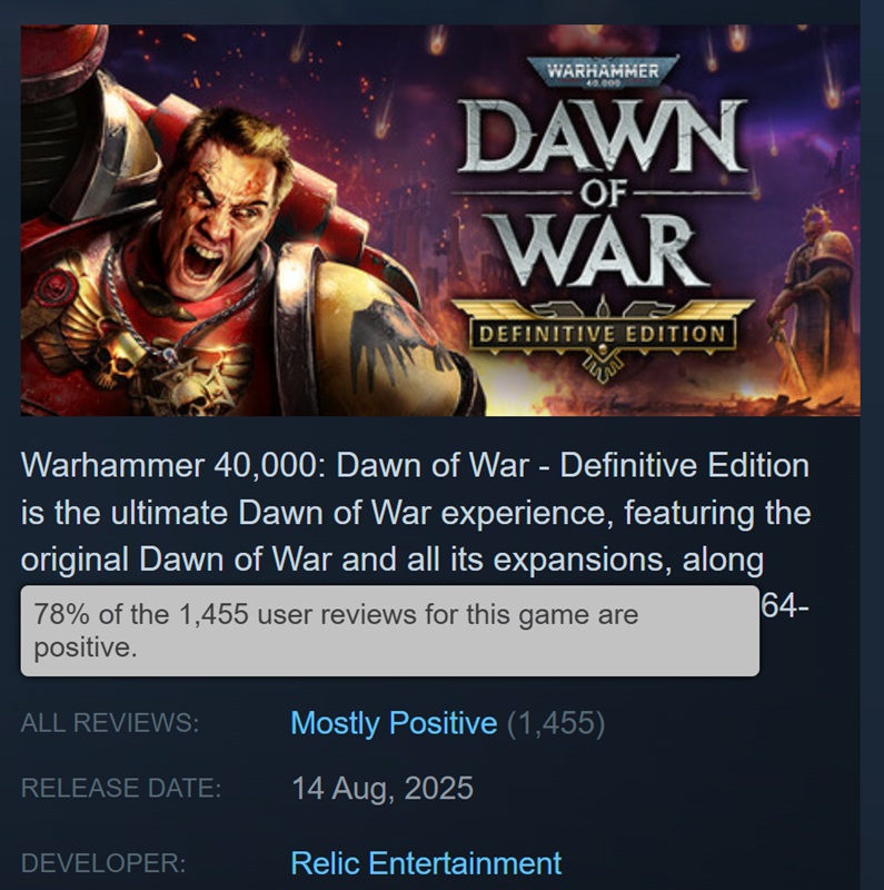 Скриншот игры Warhammer 40,000: Dawn of War