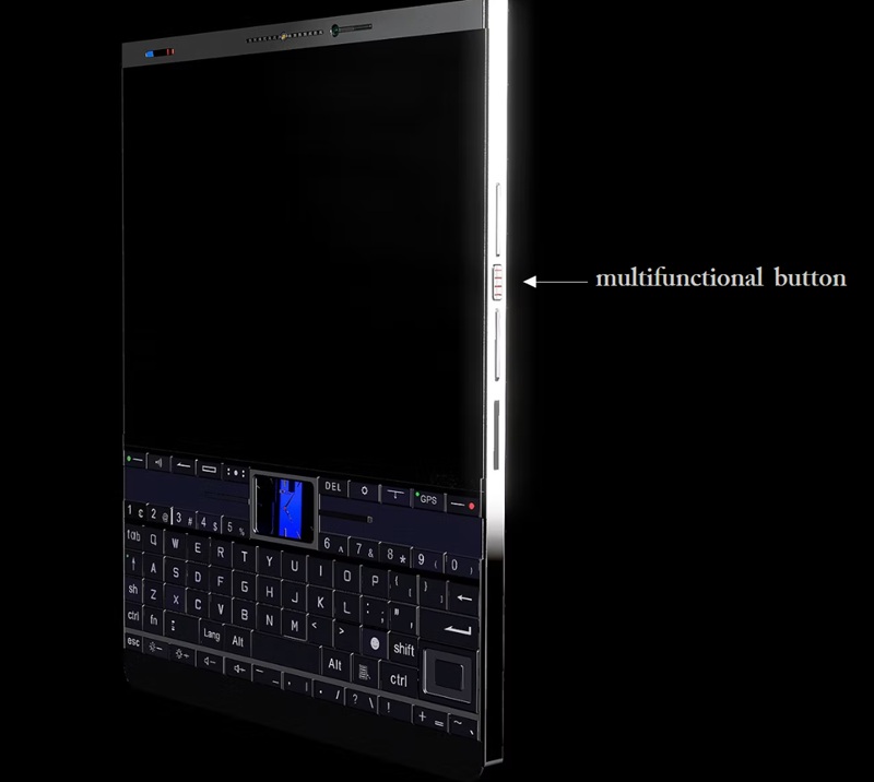 Lotus Diplomat smartphone with keyboard