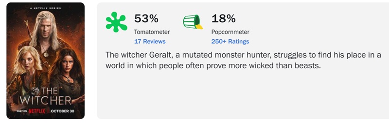 Промо-изображение четвертого сезона сериала 'Ведьмак' на Netflix