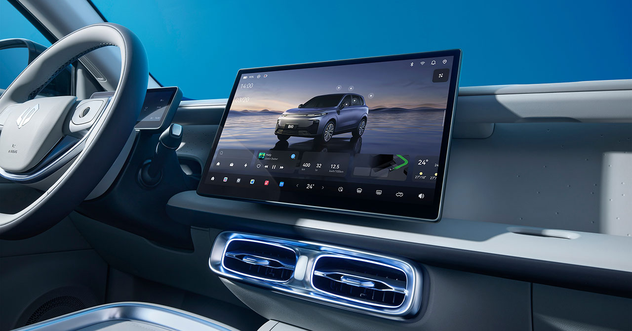 Interior of the Leapmotor B10 4