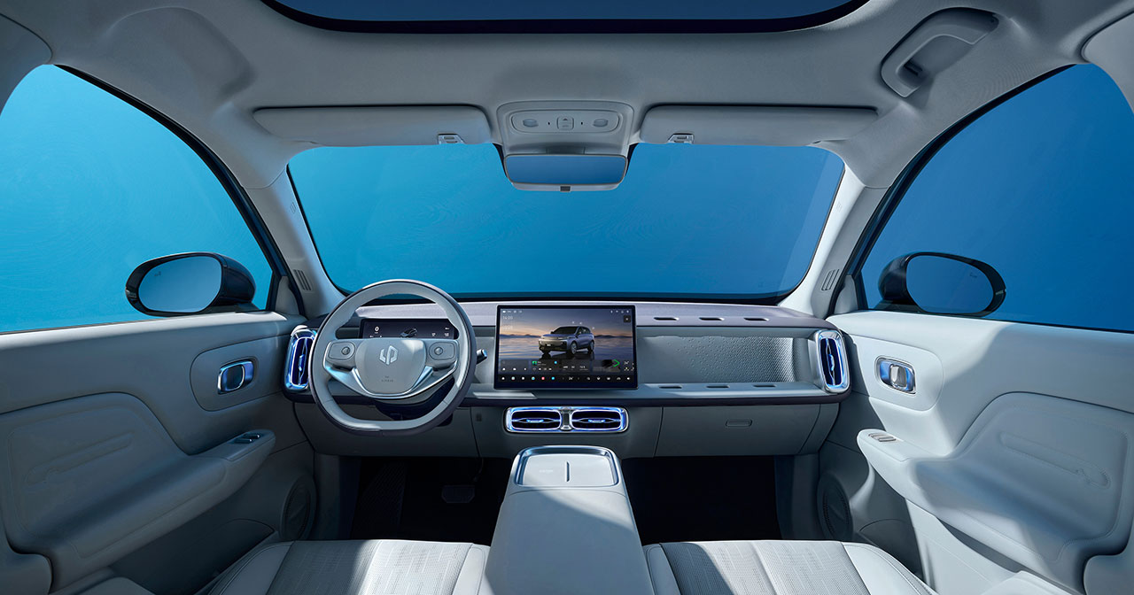 Interior of the Leapmotor B10 5