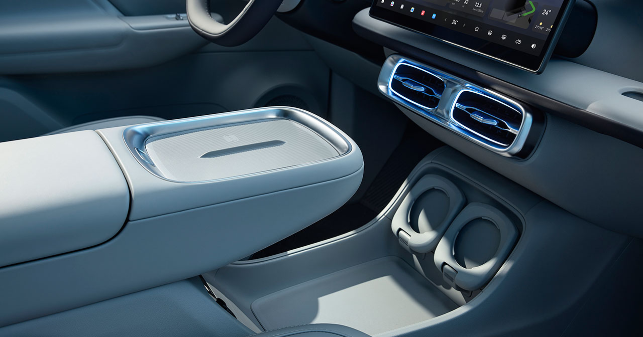 Interior of the Leapmotor B10