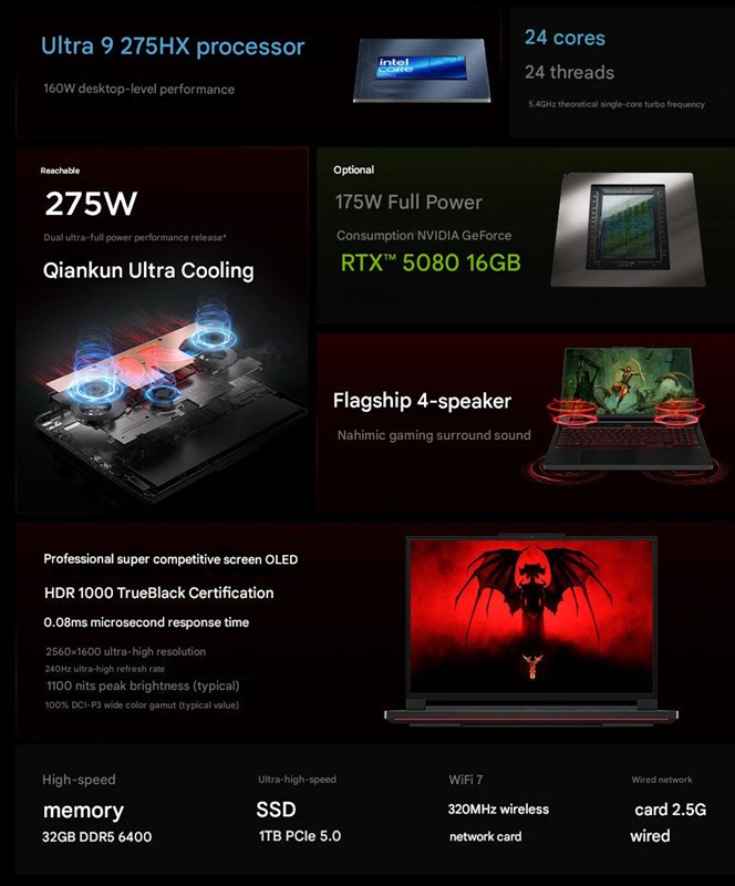 Special Edition Legion Y9000P with gaming graphic design