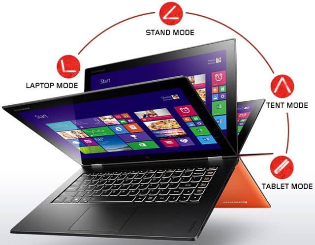 Стали известны характеристики ноутбука-трансформера Lenovo Yoga 3 Pro