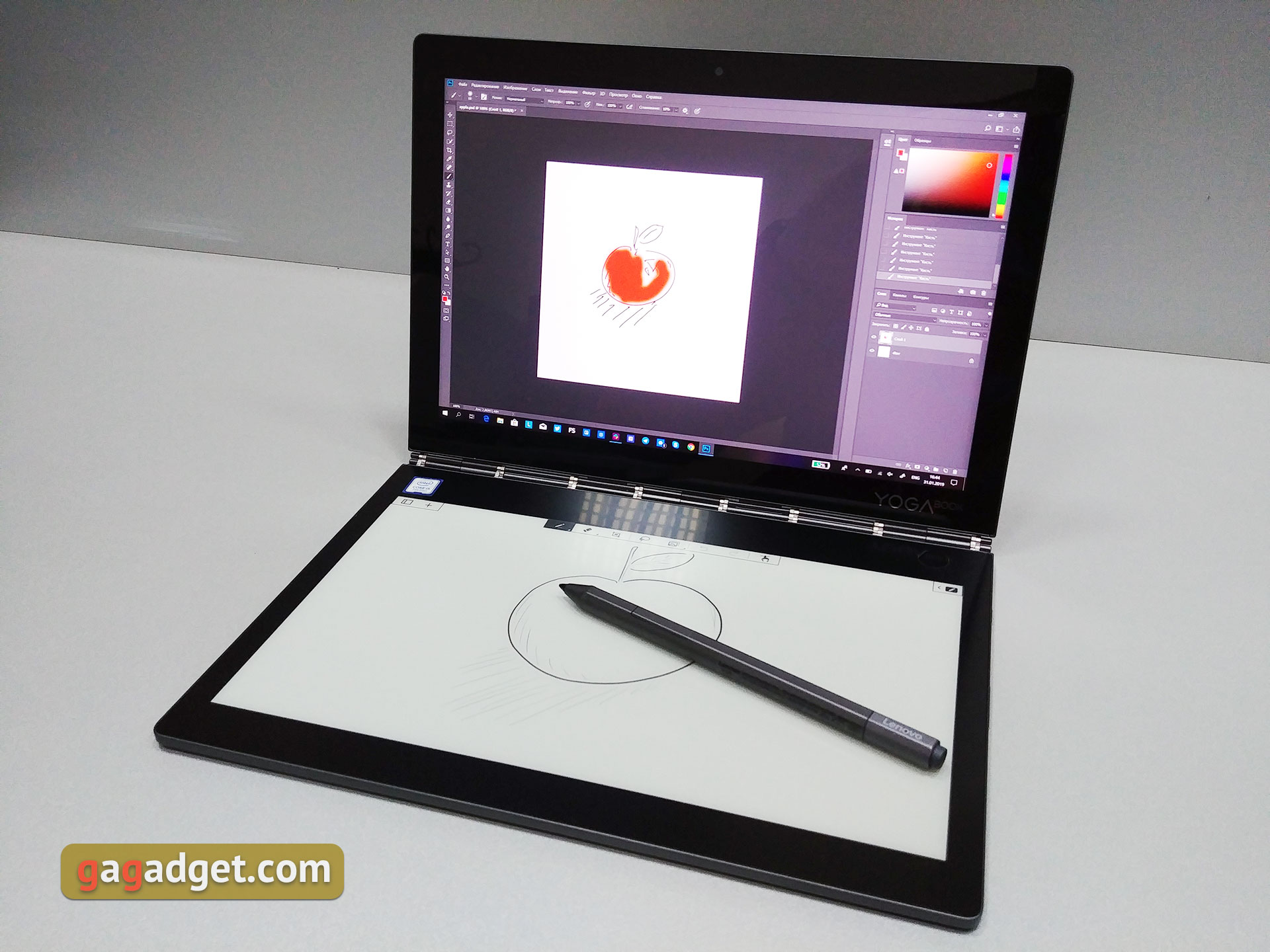 Обзор Lenovo Yoga Book C930: ноутбук-трансформер с двумя сенсорными экранами-100