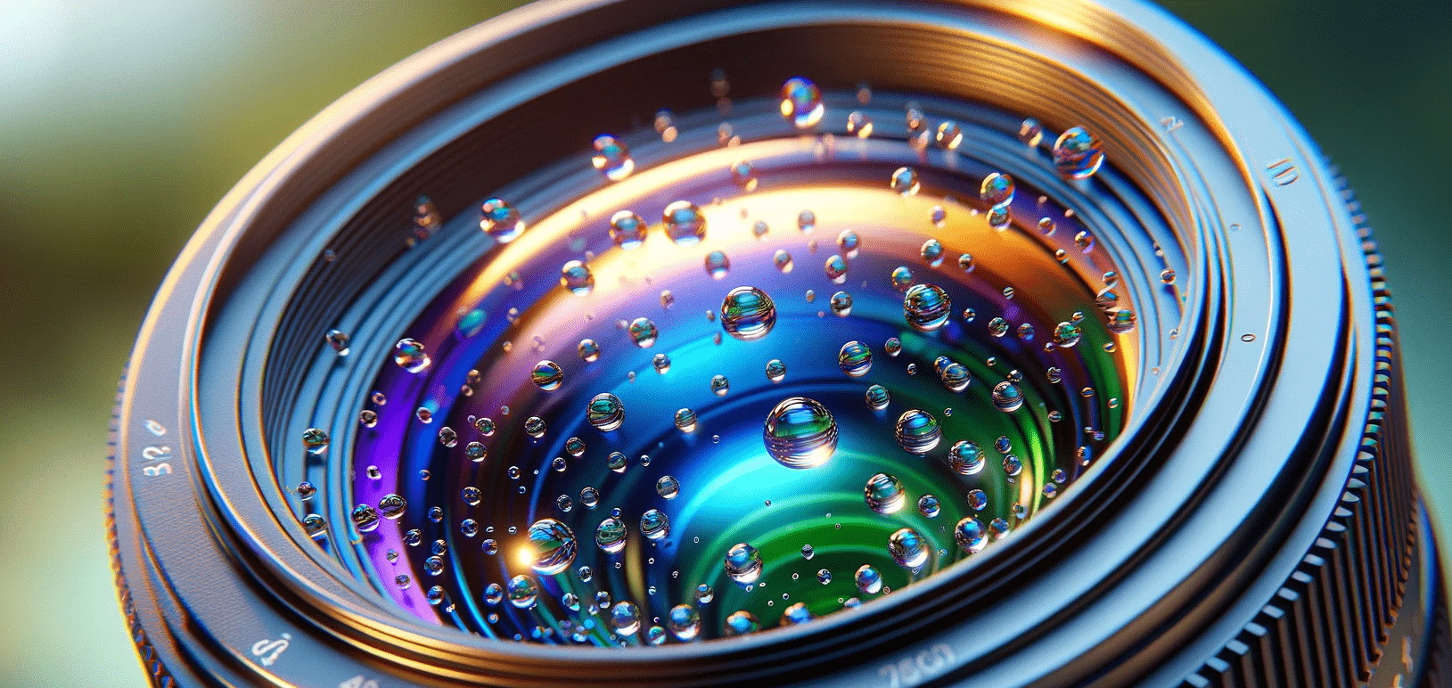 Anti-reflective lens coatings