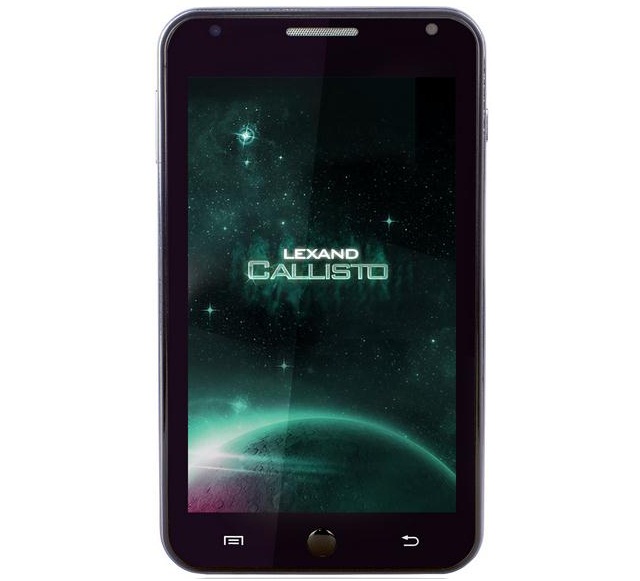 Android-смартфон Lexand Callisto с 5-дюймовым экраном 800х480