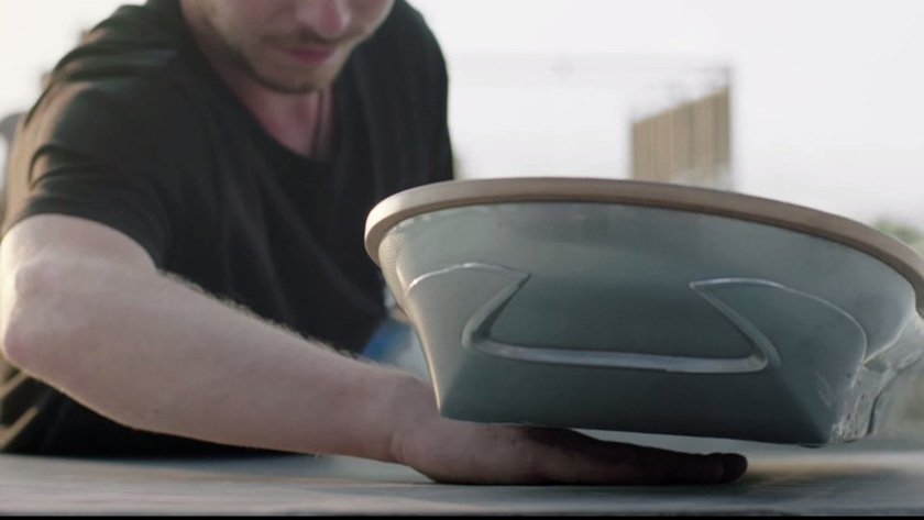 Очередное эффектное видео с ховербордом Lexus