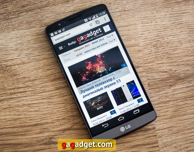 Обзор флагманского Android-смартфона LG G3
